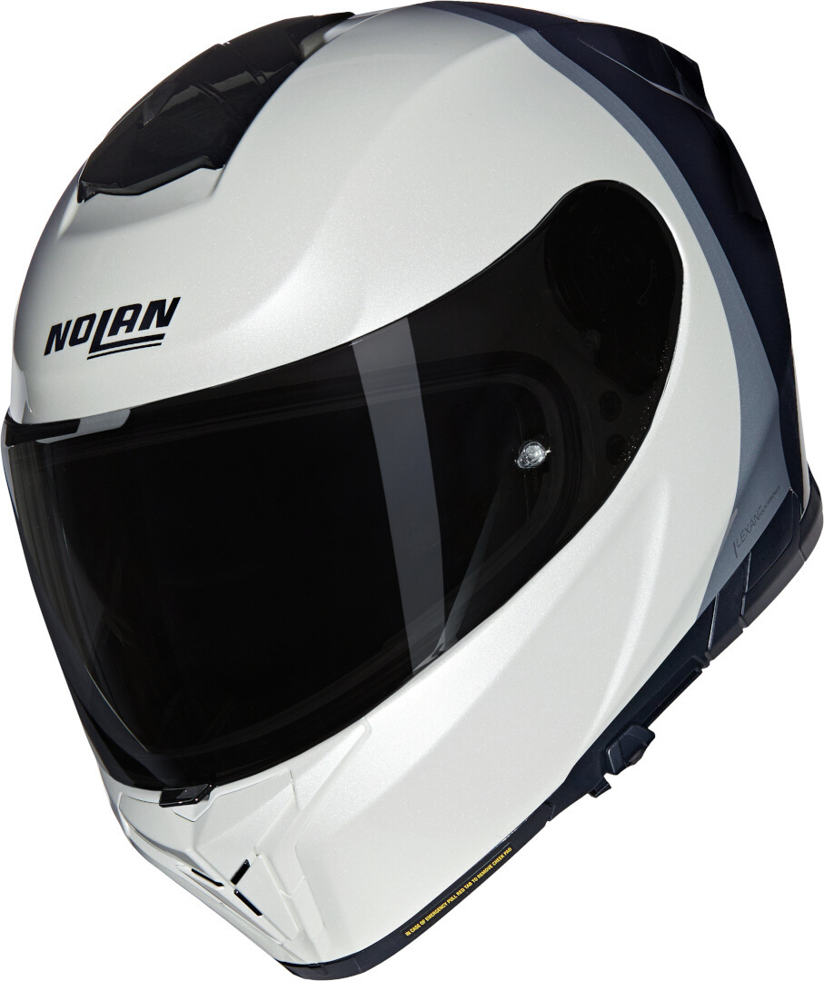 Nolan N80-8 Verniciatura Speciale N-Com Hjälm Svart/Pärlemor XS (55) Figur 1