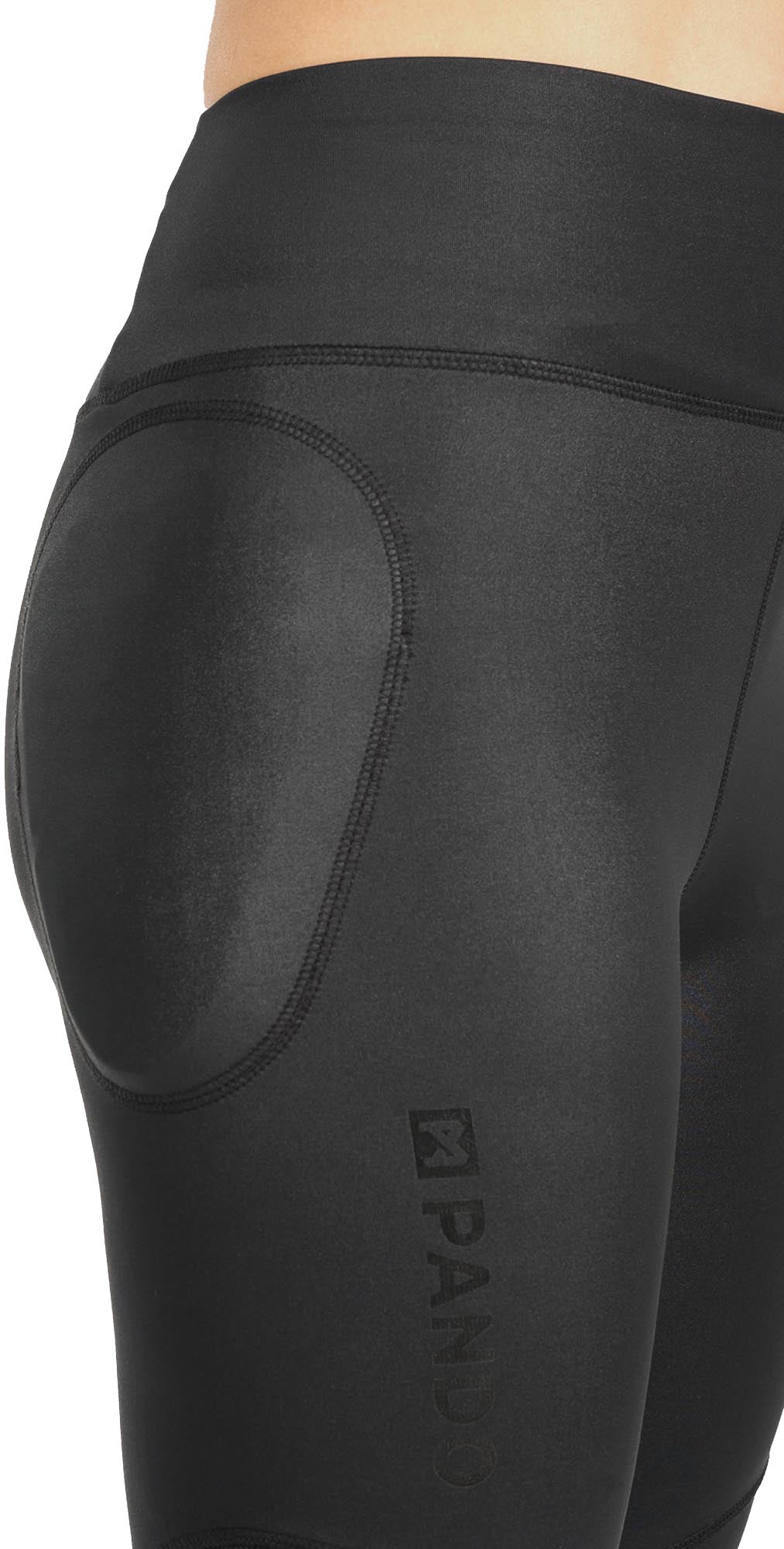 Pando Moto Tora Black Dames Motorleggings L Figuur 4