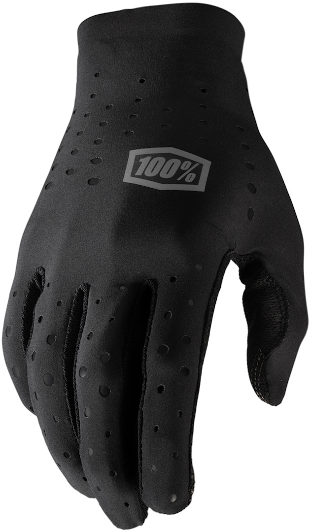 100% Sling Cykelhandskar svart M Figur 1