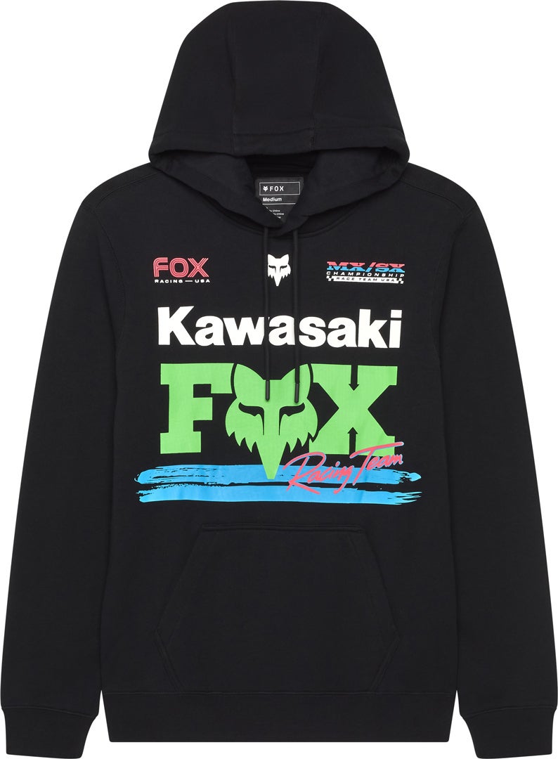 FOX Kawasaki Capuche noir XXL Figure 1