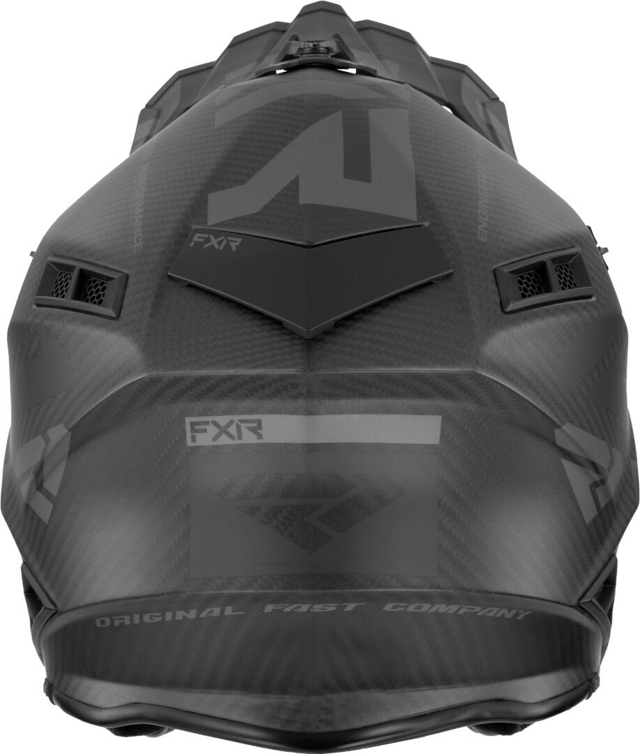FXR Helium Carbon 2023 Motokrosová přilba Černá/šedá L (59/60) Obrázek 5