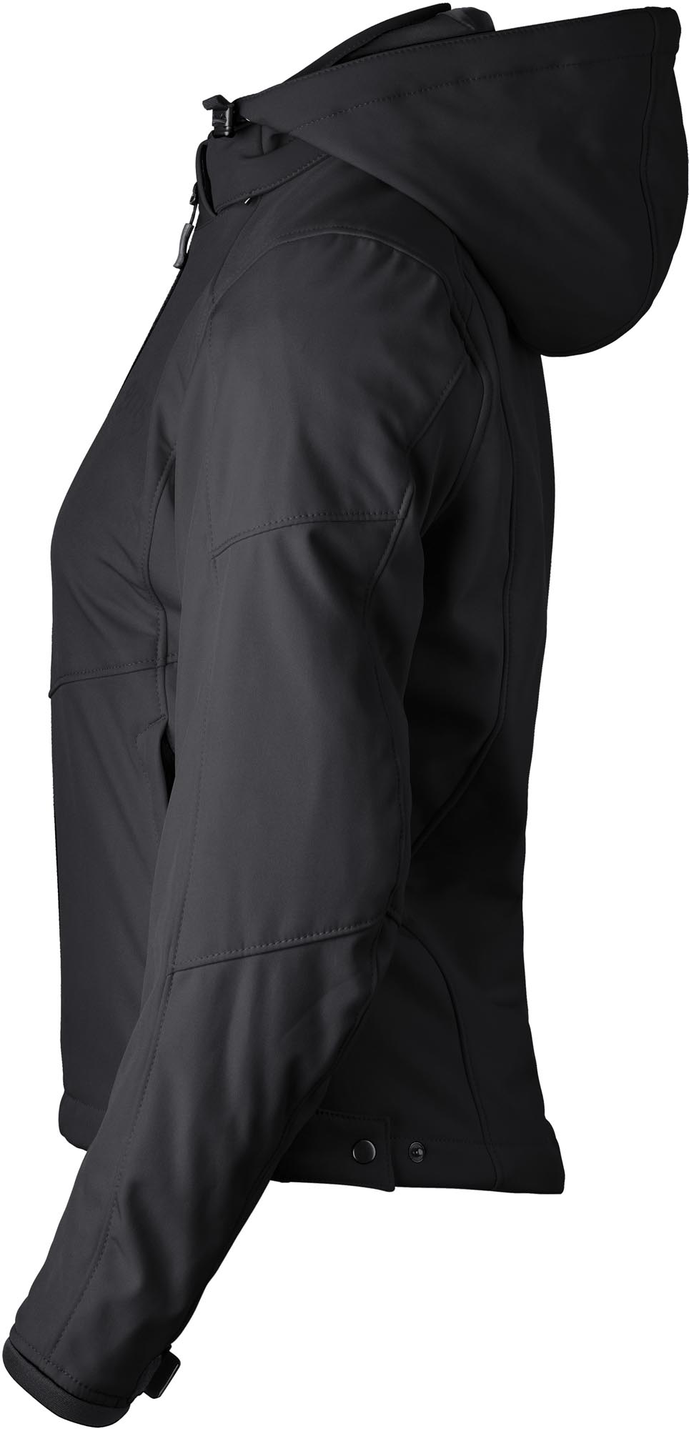 Side view of GMS Falcon Neo Softshell waterproof Ladies Motorcycle Textile Jacket