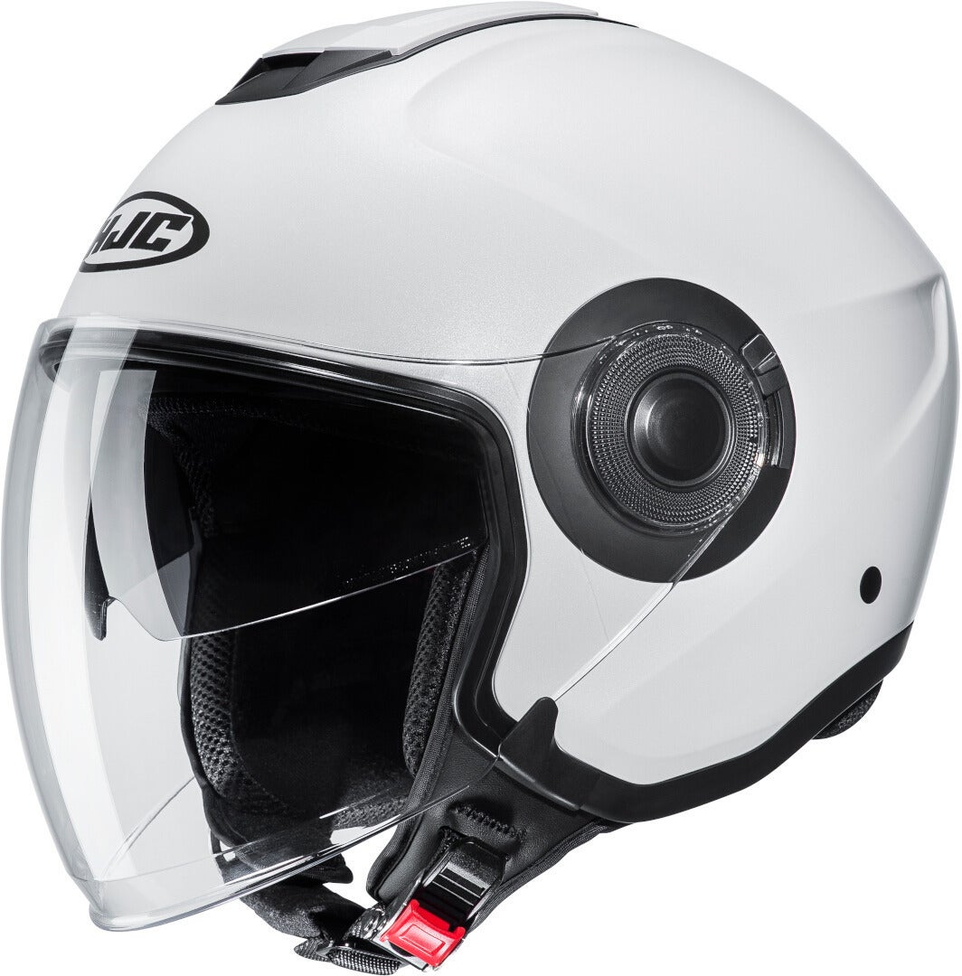 HJC i40N Solid Jet Helm White Matt M (57/58) Figuur 1