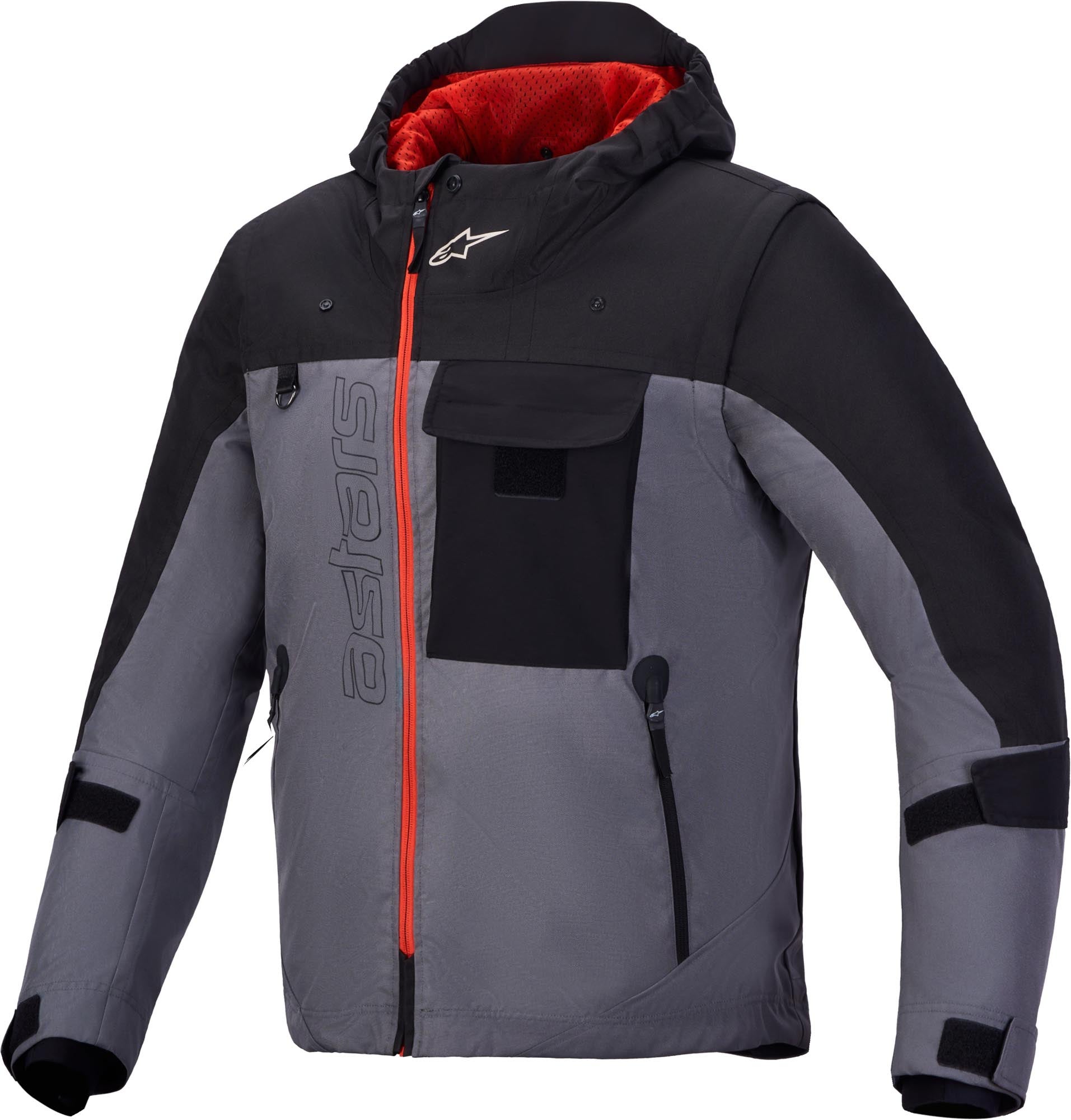 Alpinestars Morfex Parka waterproof Motorcycle Textile Jacket black/grey S Figure 1