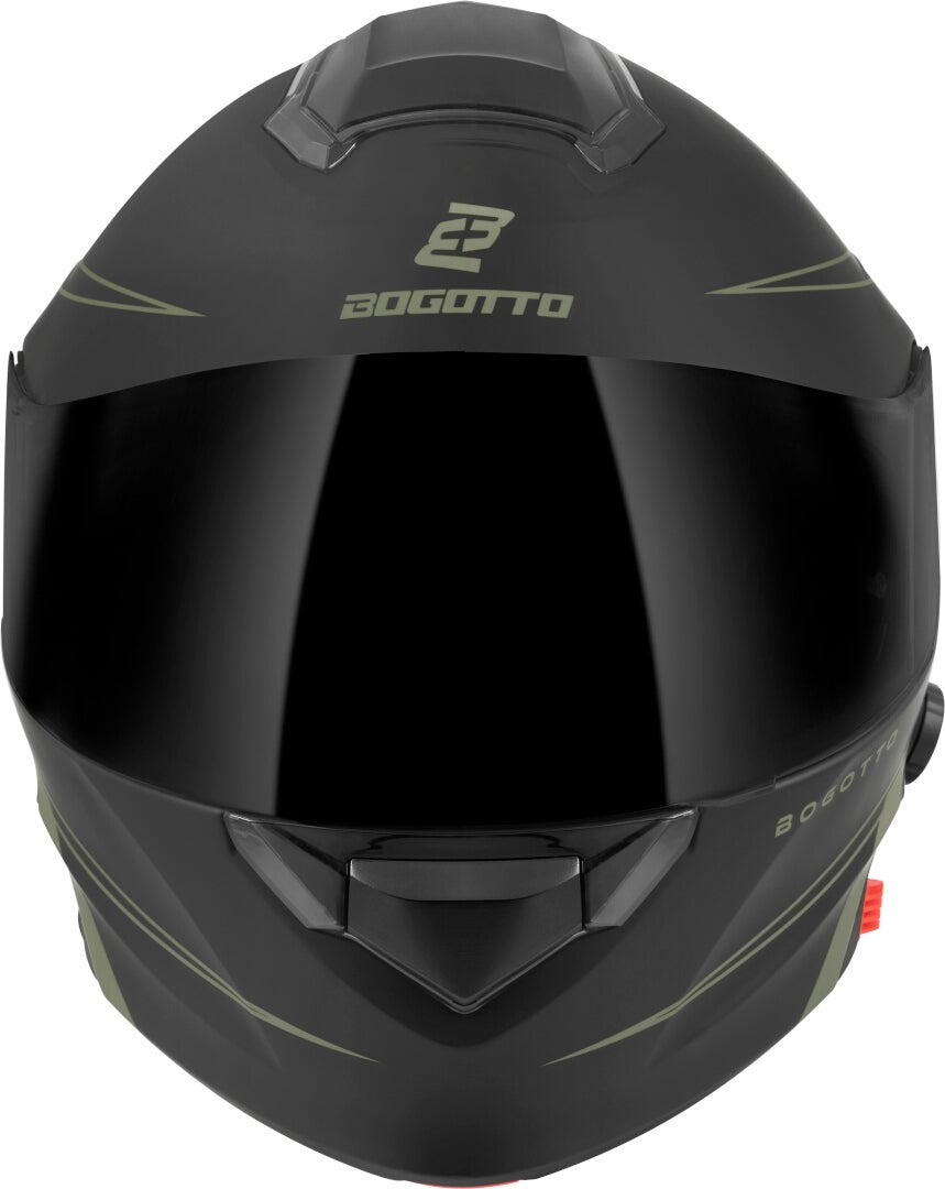 Bogotto H271 BT Taog Bluetooth Helmet black matt/green XXL (63) Figure 5