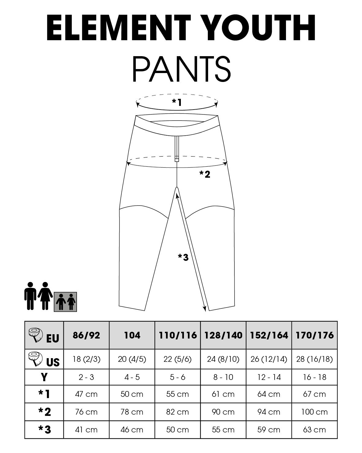 Oneal Element Nova 青少年越野摩托裤 红色 20 图3