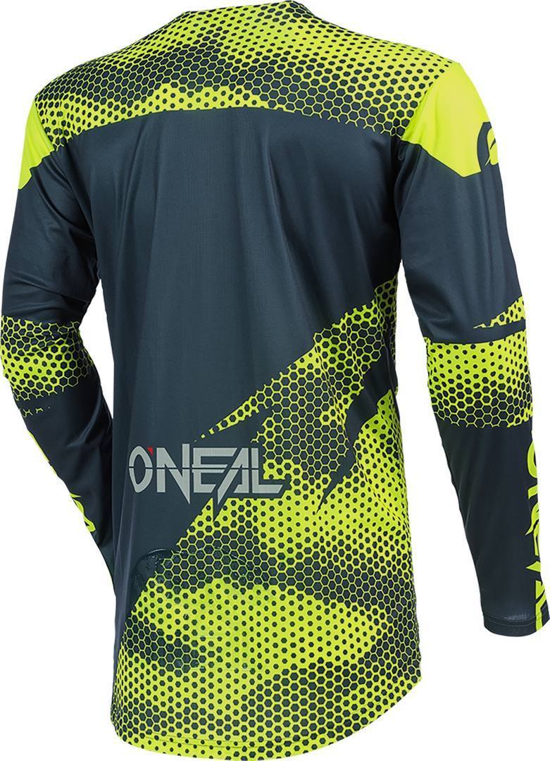 Oneal Mayhem Covert Motocross Jersey grå/gul L Figur 2