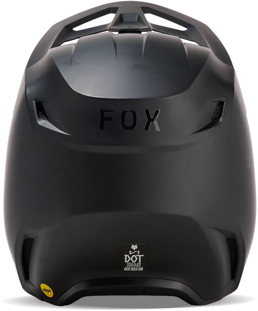 FOX V1 Solid Motorcross helm Black Matt M (57/58) Figuur 6