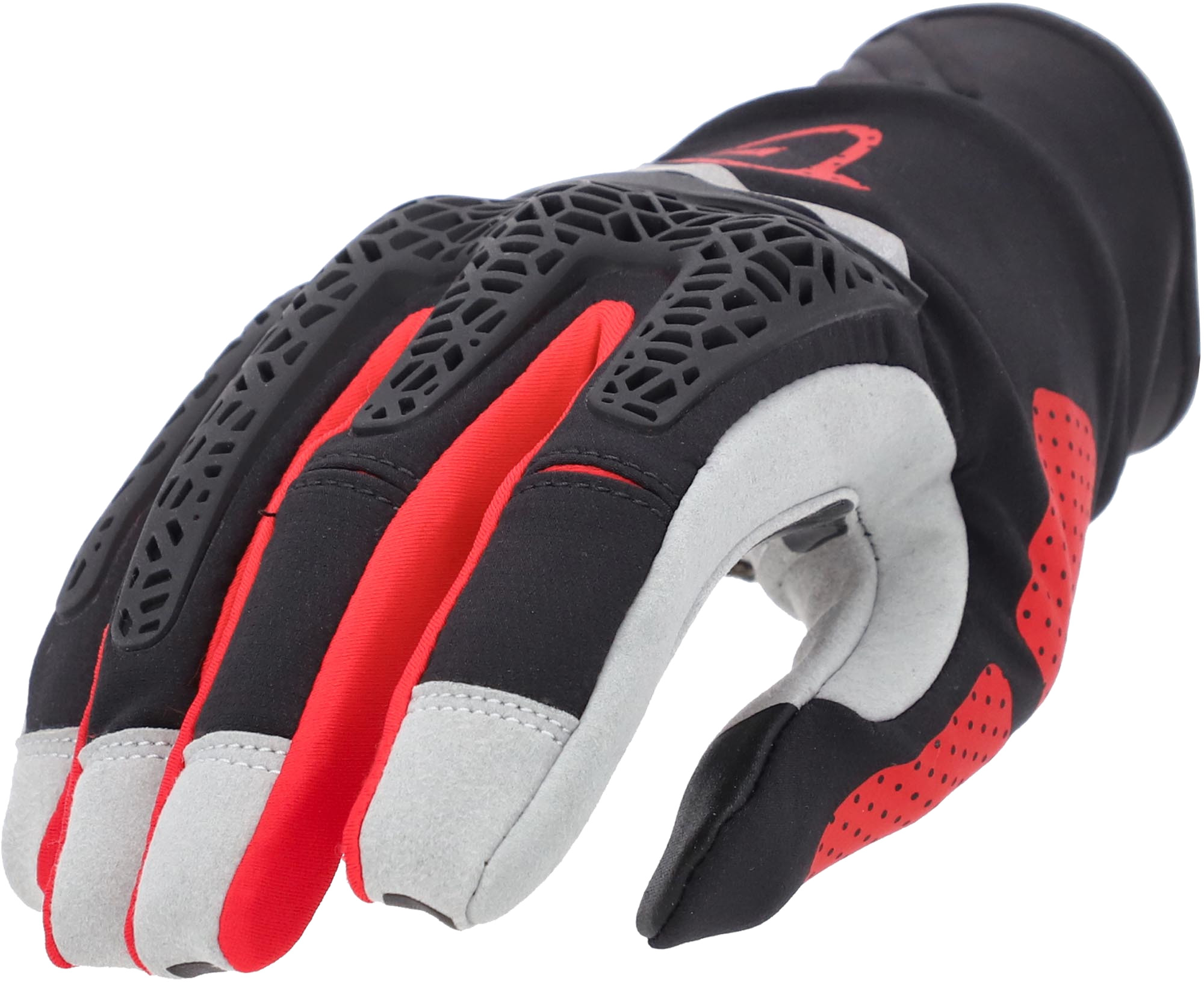 Acerbis Enduro Pro Gants de motocross noir/rouge M Figure 1