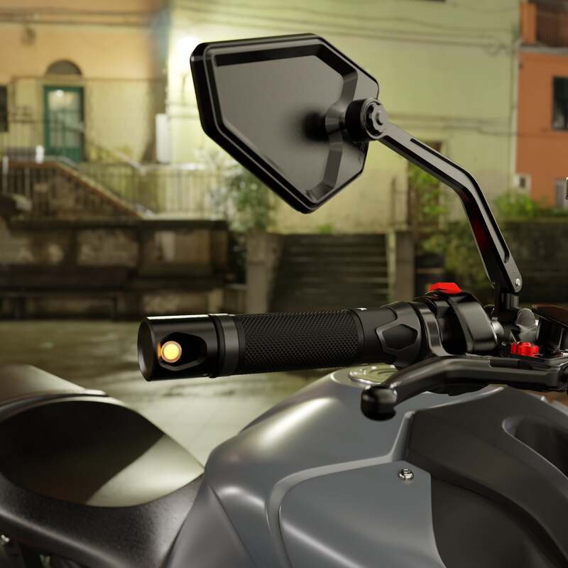 LSL ERGONIA-FLASH LED handlebar end indicator/position light Figure 8