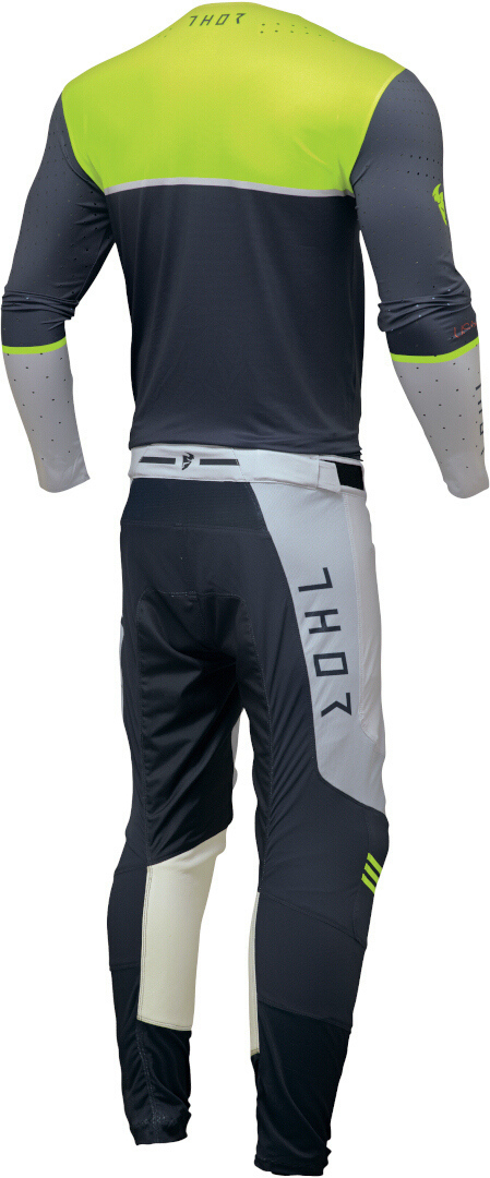 Thor Prime Ace Calça Motocross Cinza/azul 34 Figura 5