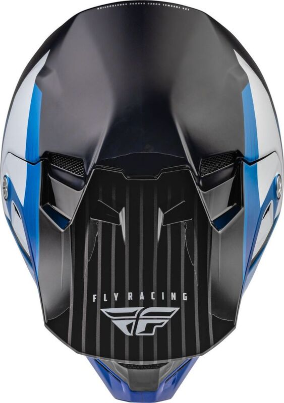 Capacete Formula Carbon Prime Azul/Branco/Azul Carbono XL azul XL Figura 4