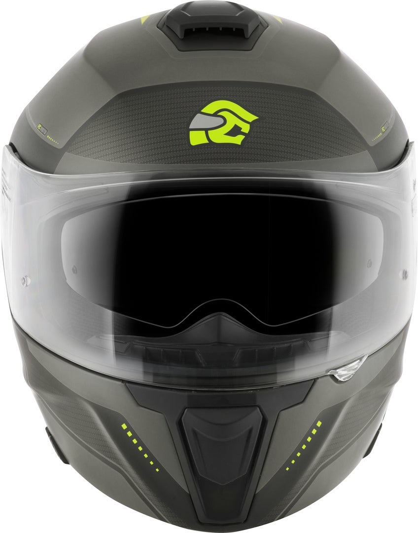 FC-Moto Novo Circuit Hjelm sort/grå/gul XXL (63/64) Figur 5