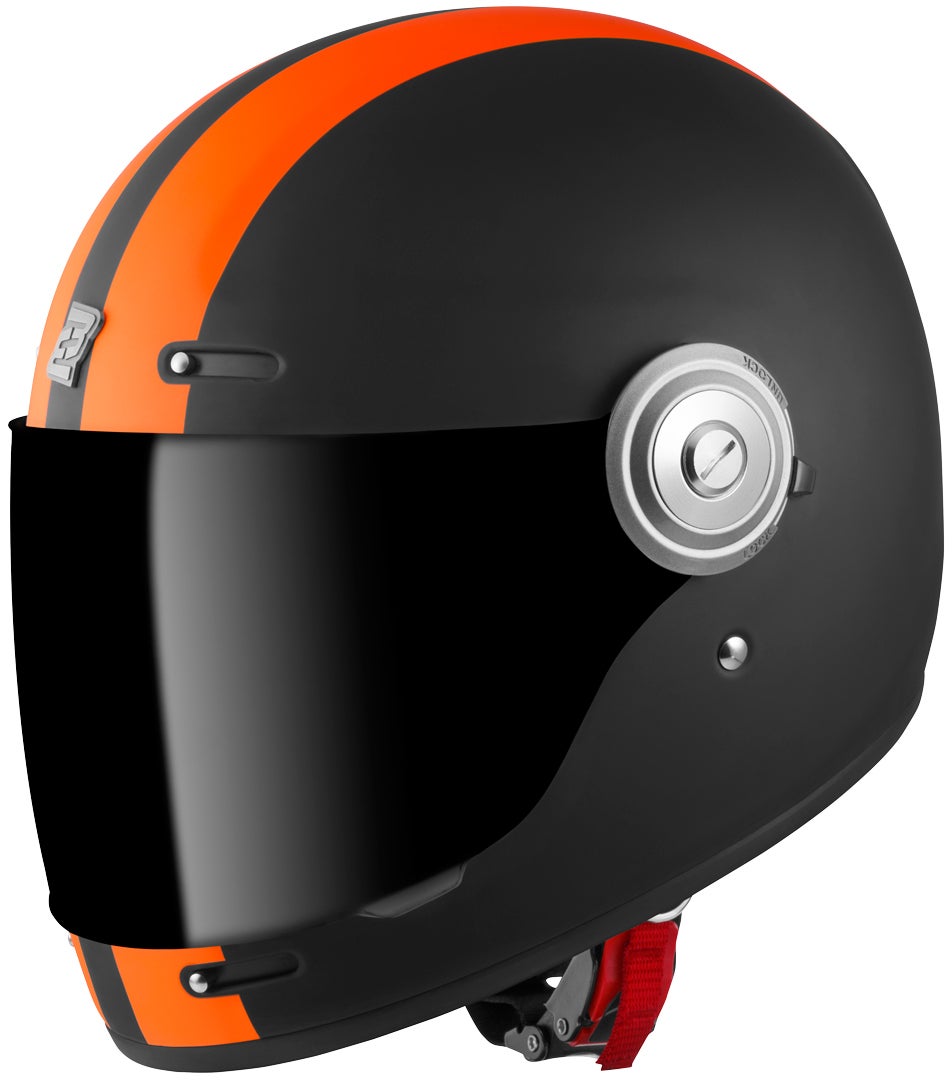 Bogotto V135 D-R2 Casque noir mat/orange M Figure 1