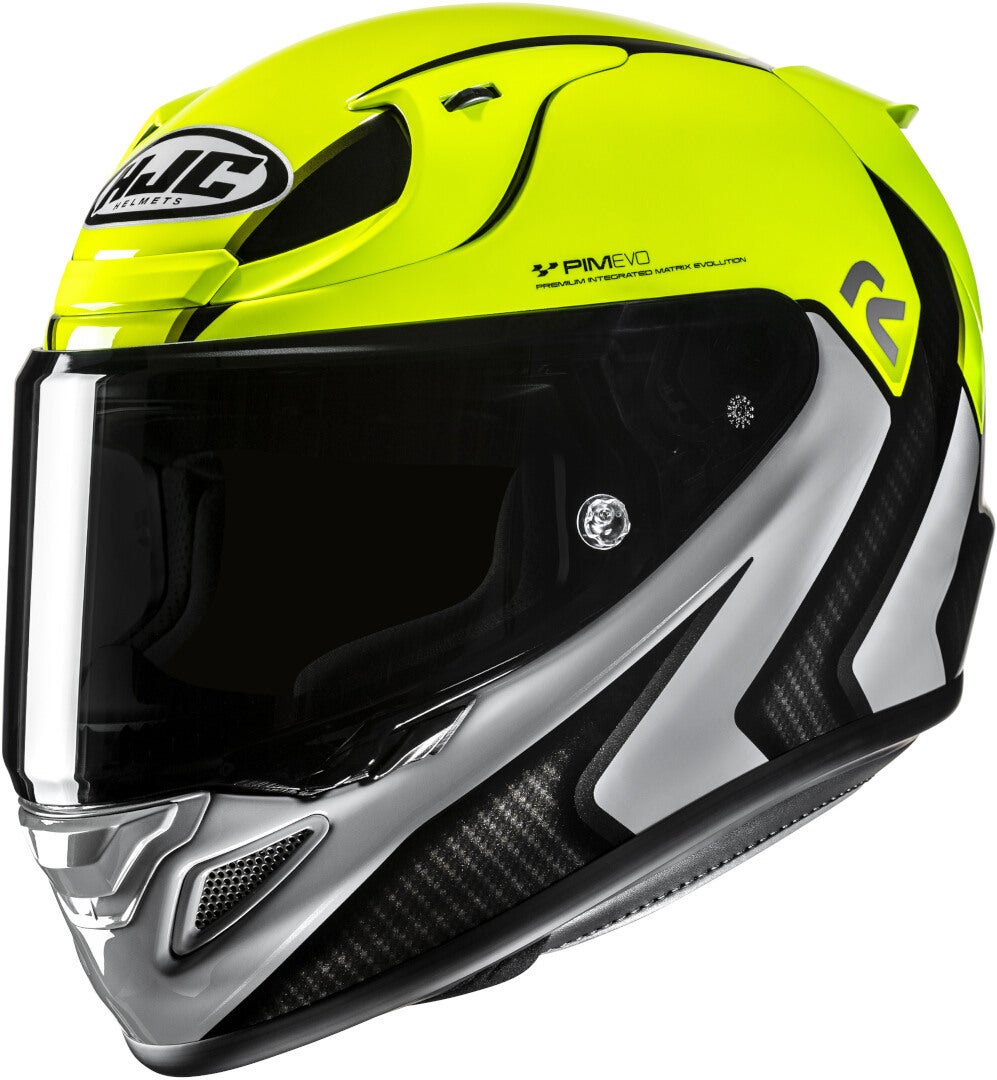 HJC RPHA 12 Kos Casco Argento/Giallo XL (60/61) Figura 1