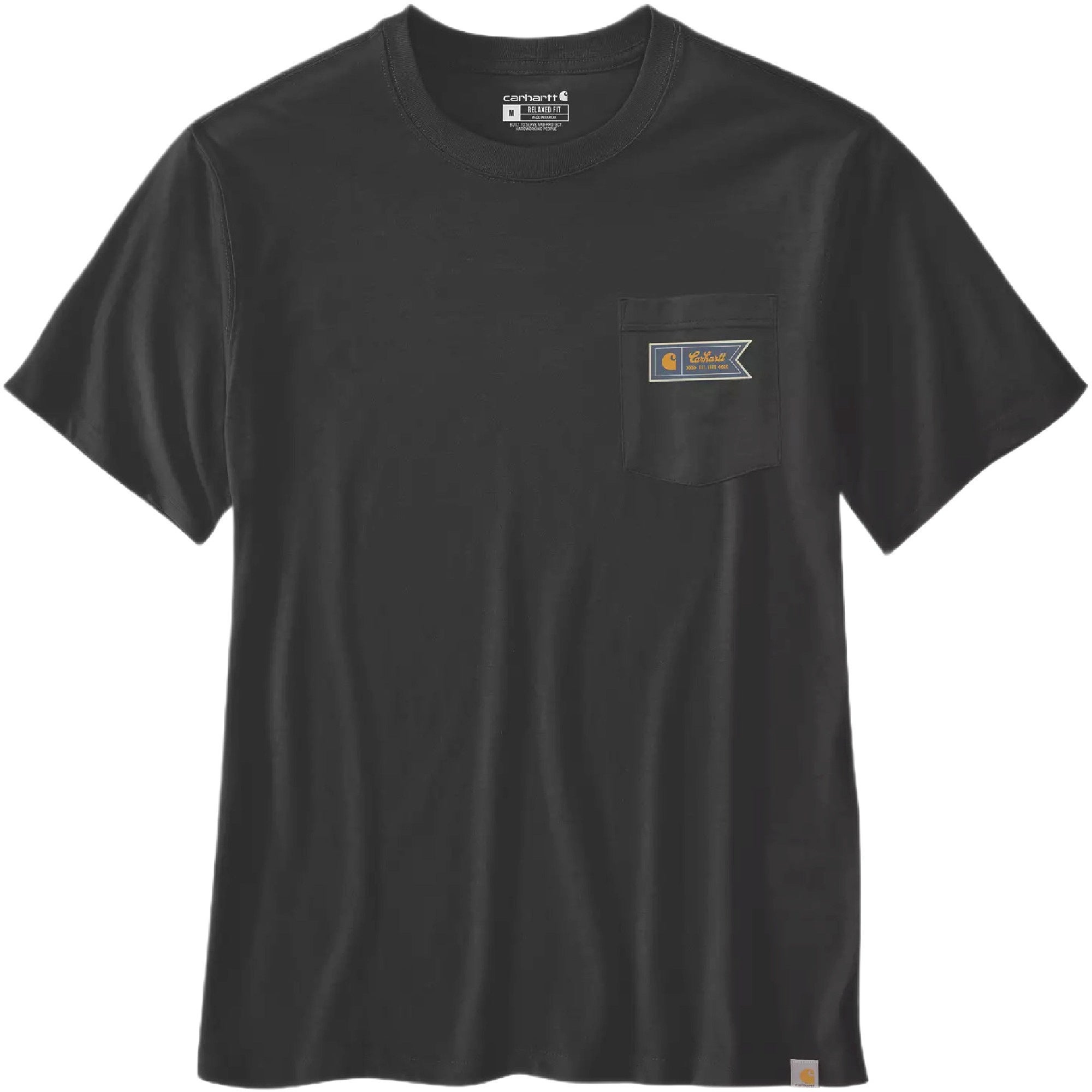 Carhartt Pocket Script Graphic T-Shirt black XL Figure 1