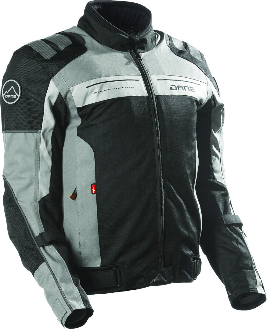 DANE Solrig Giacca tessile moto nero/grigio 62 Figura 1