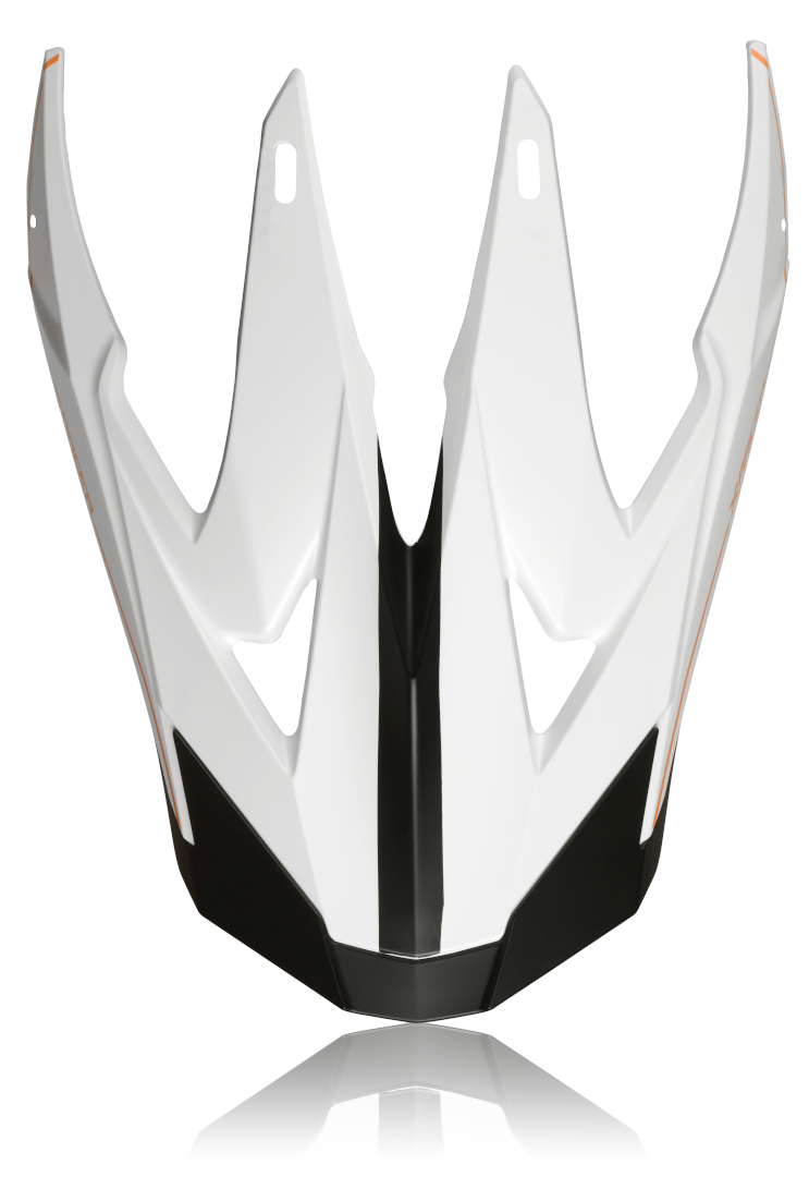 Acerbis X-Racer VTR Helmschirm orange/schwarz Abbildung 2