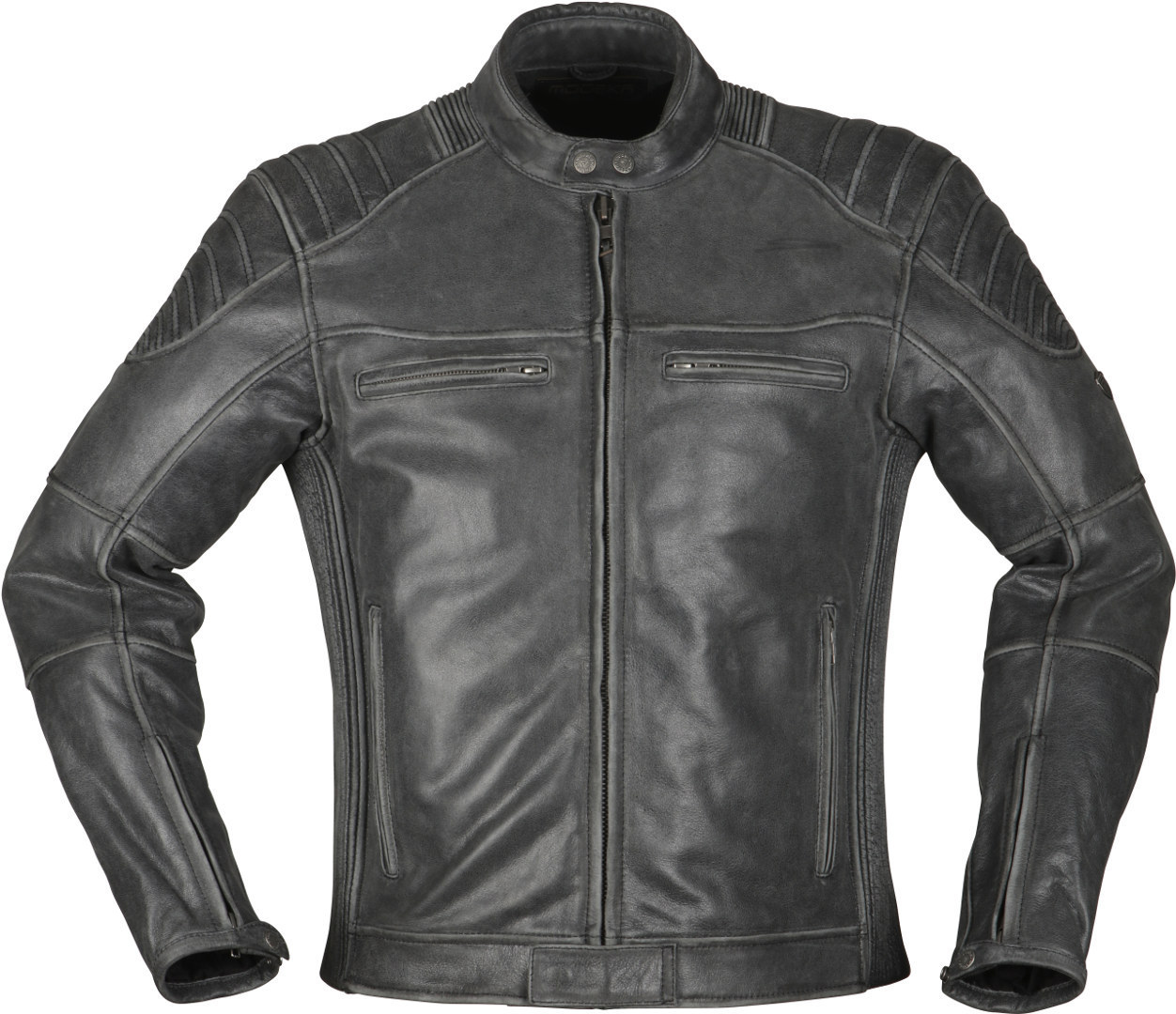 Modeka Vincent Aged Motorrad Lederjacke schwarz 4XL Abbildung 1