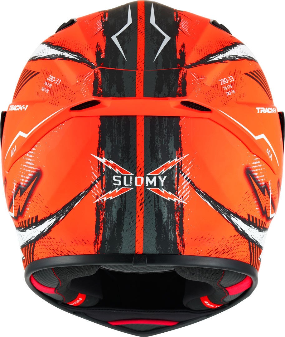 Suomy Track-1 404 Casque Orange/Noir M (57/58) Figure 4