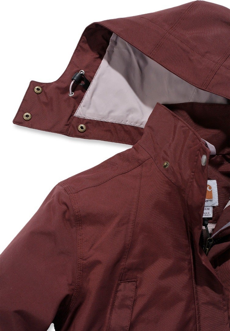 Carhartt Shoreline Giacca donna rosso scuro L Figura 2