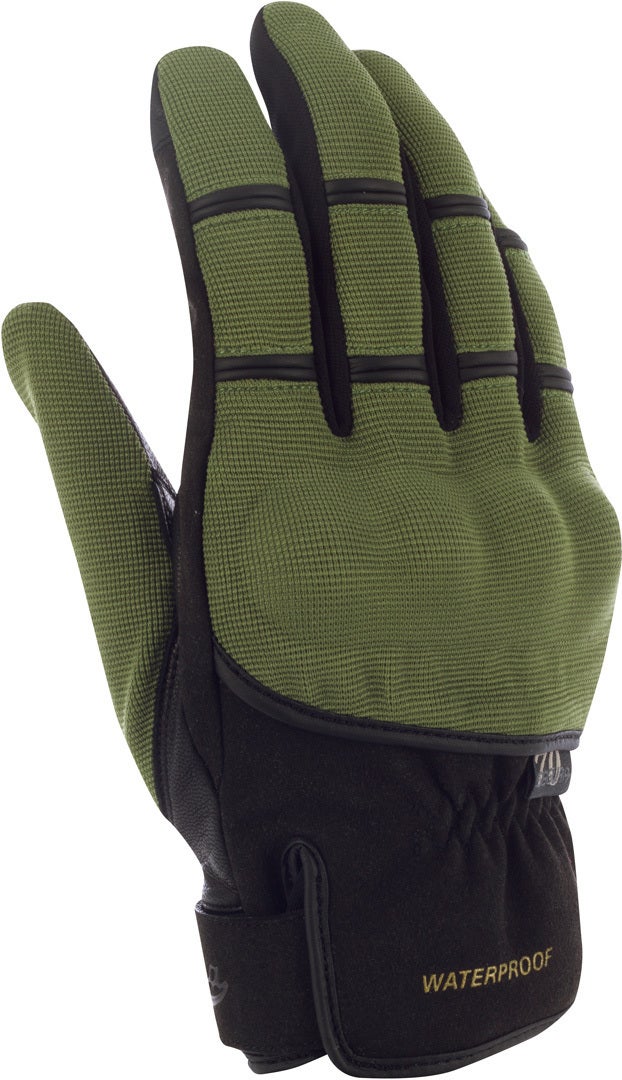 Segura Zeek Evo Vandtætte motorcykelhandsker Sort/Khaki 12 Figur 1