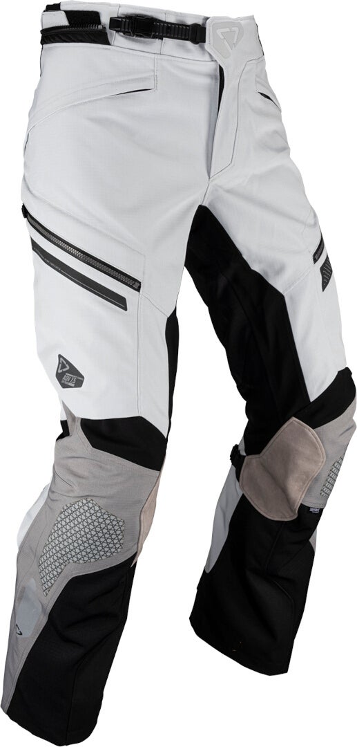 Leatt ADV DriTour 7.5 waterproof Motorcycle Textile Pants light grey/dark grey 3XL Figure 5