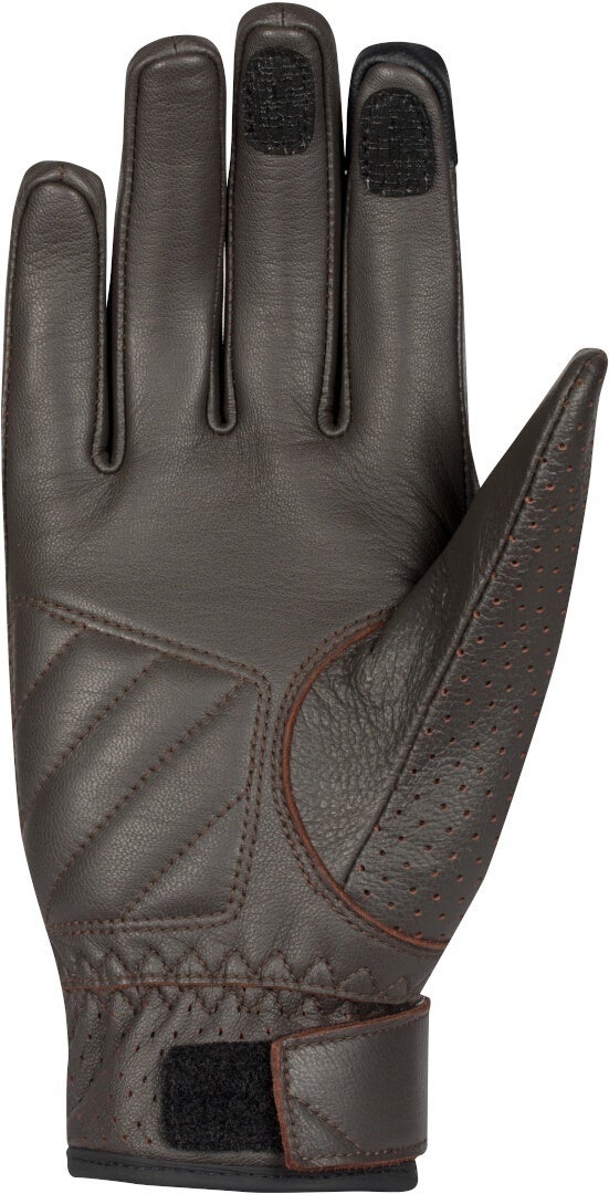 Segura Romeo geperforeerde dames motorhandschoenen bruin/wit L Figuur 3
