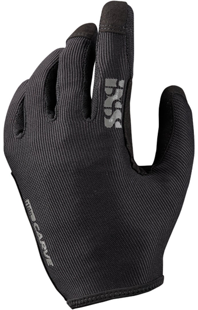IXS Carve Børn cykelhandsker Sort S Figur 1