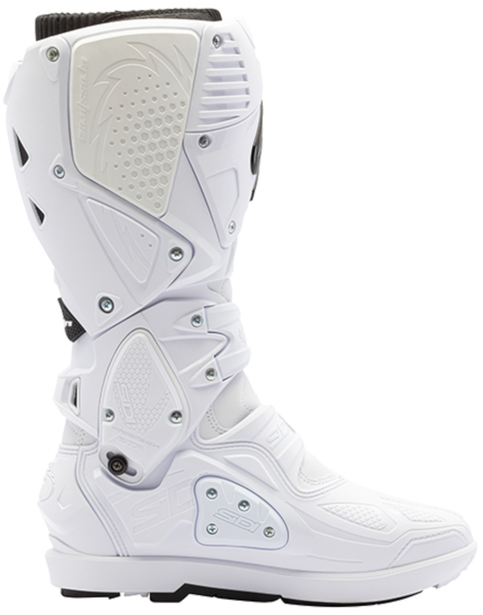 Side view of Sidi Crossfire 3 SRS Motocross Boots