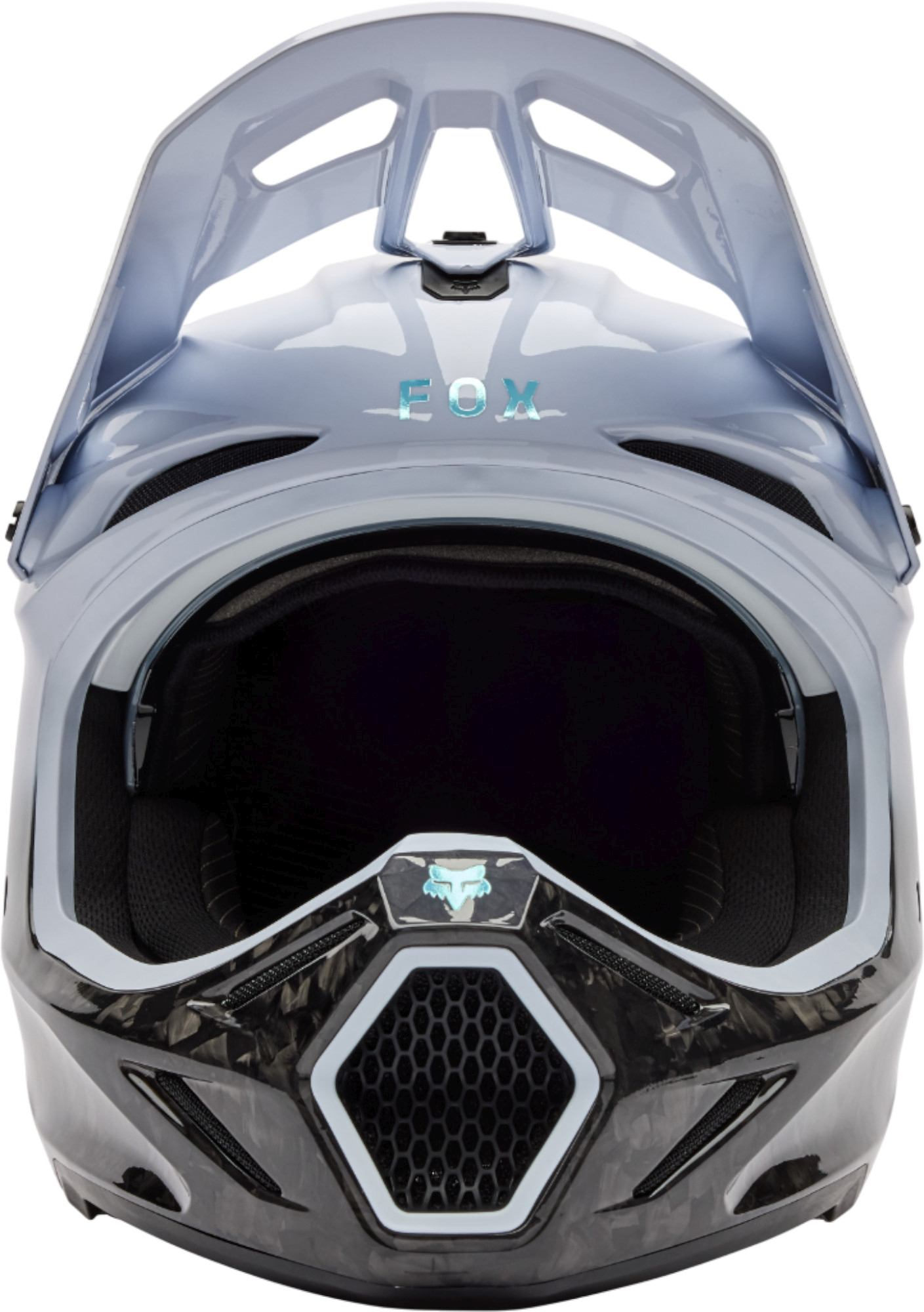 FOX V3 RS Ghost Motocross Helm XL (61/62) Abbildung 3