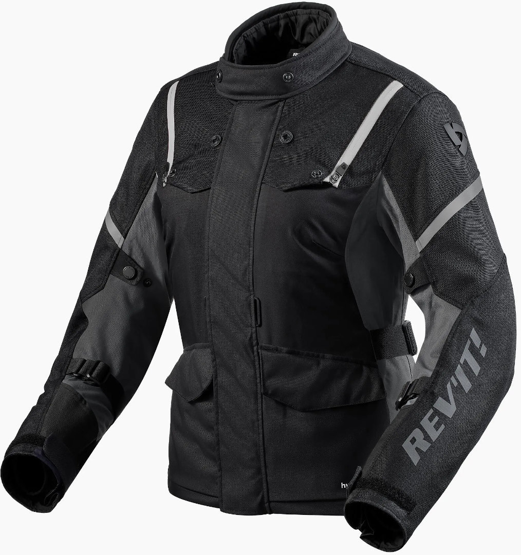 Revit Horizon 3 H2O Jachetă textilă pentru motociclete pentru doamne alb/negru 36 Figura 1