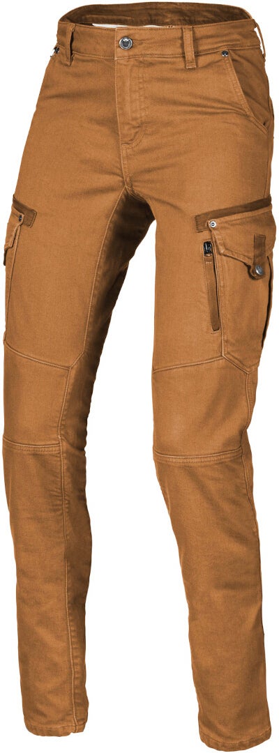 Macna Takar Damen Motorrad Textilhose hellbraun 32 kurz Abbildung 1