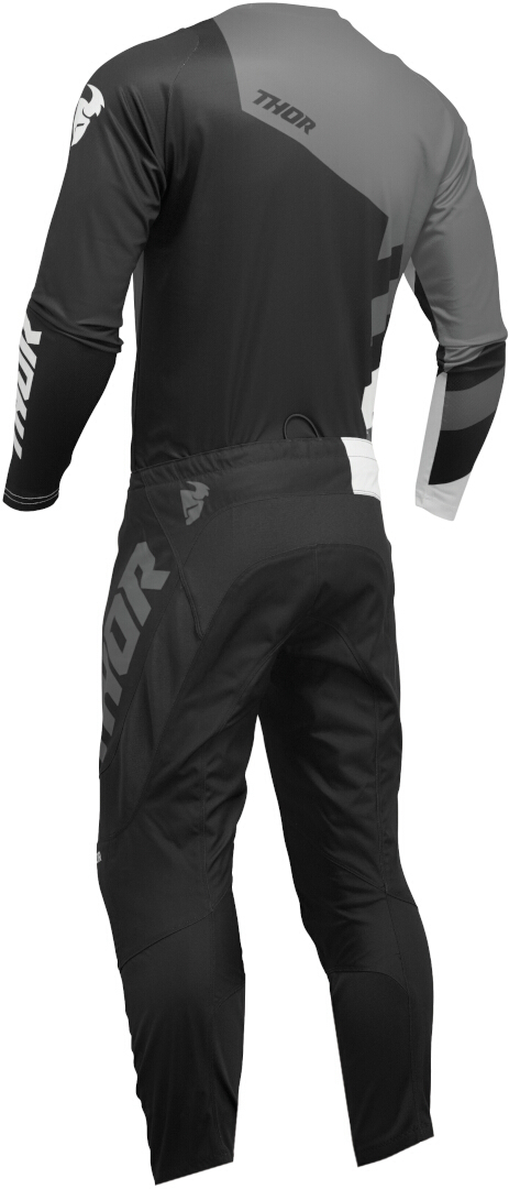 Thor Sector Checker Unge motocross bukser sort/hvid/grå 26 Figur 5