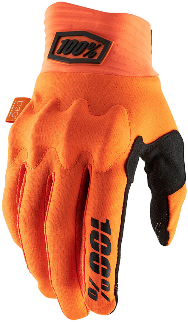 100% Cognito Bicycle Gloves orange 2XL Figure 3