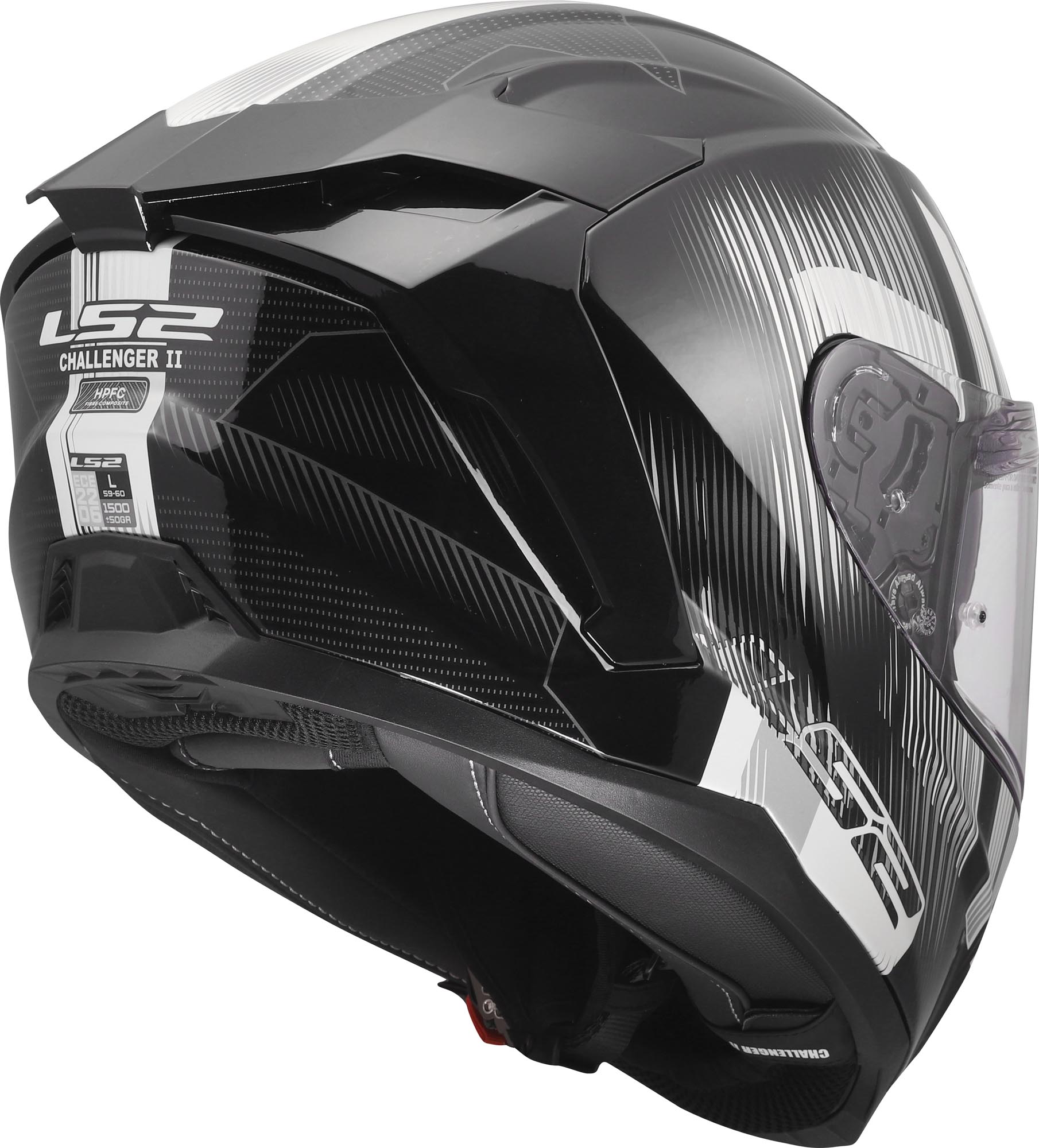 LS2 FF817 Challenger II Nitro Casque XXS (51/52) Figure 5