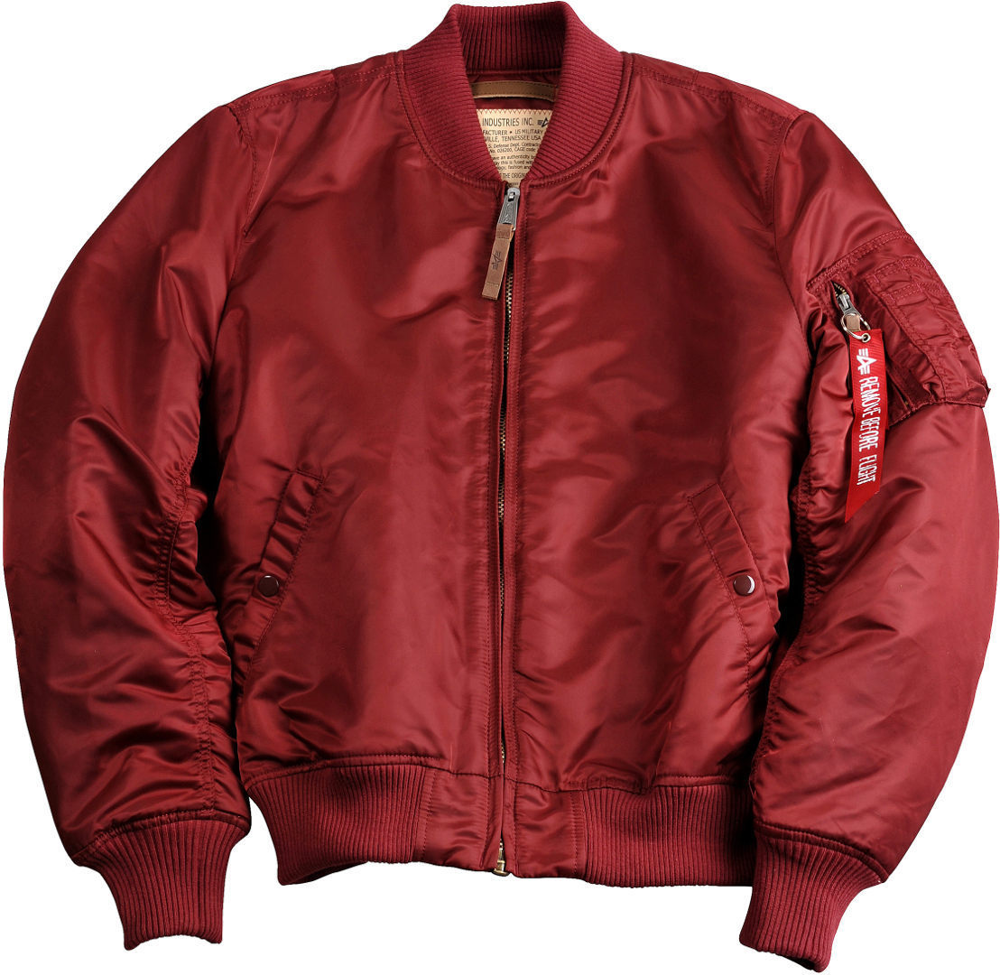 Alpha Industries MA-1 VF 59 Jacket dark red S Figure 1