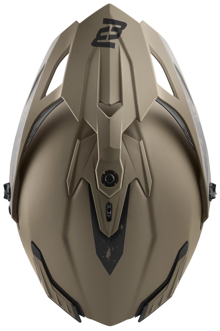 Bogotto FG-601 Duo Glasvezel Enduro Helm Brown Matt L Figuur 10
