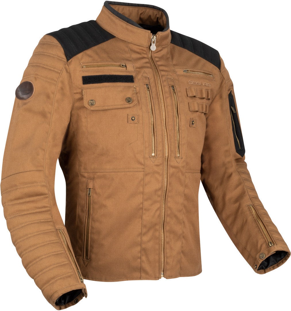 Segura Fergus Giacca tessile moto marrone L Figura 1