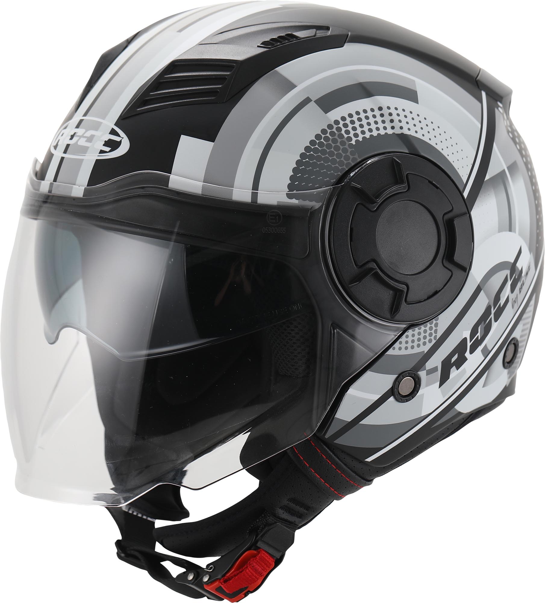 Rocc 285 Elmetto Grigio/nero opaco L (59/60) Figura 1