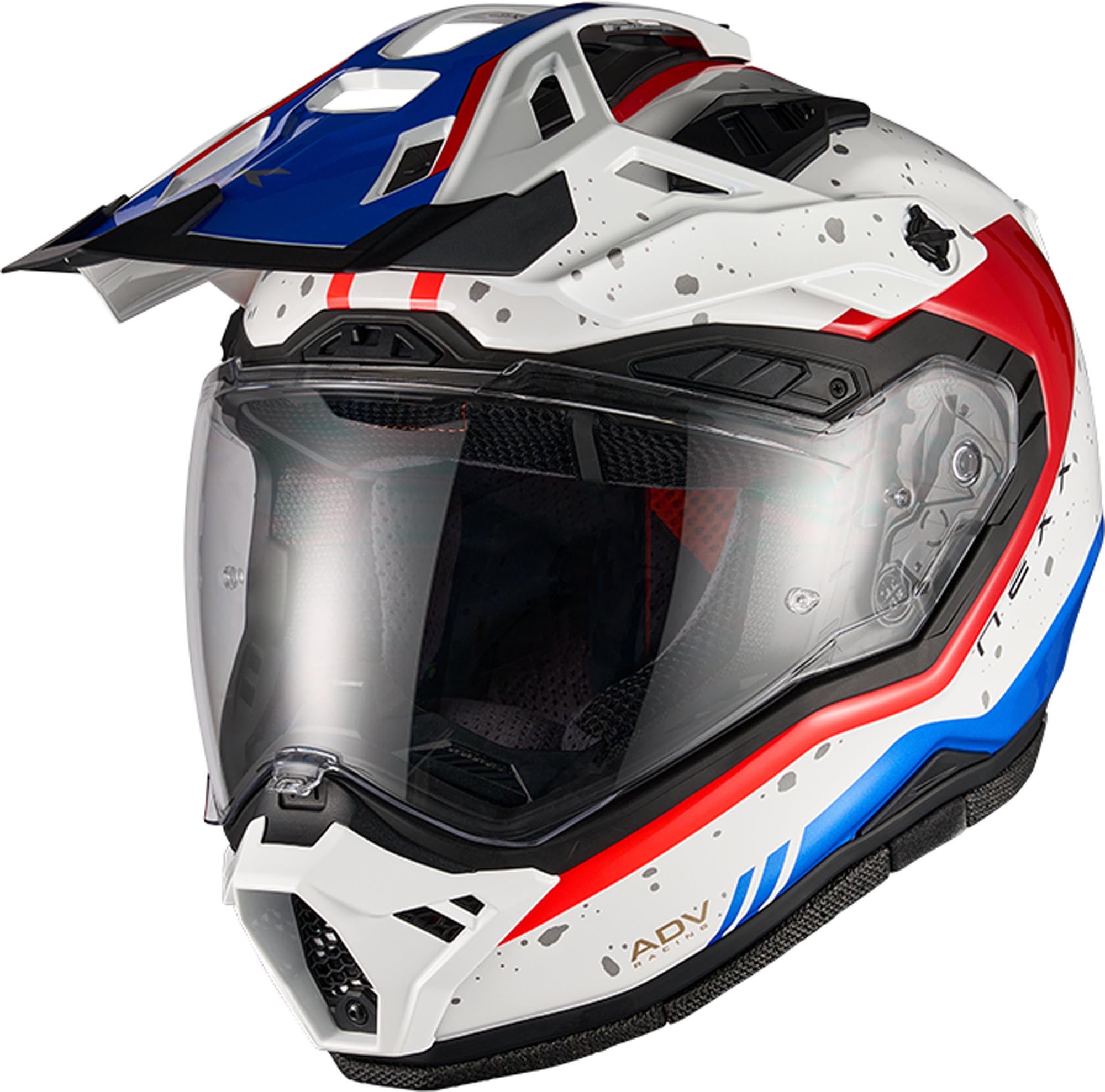 Nexx X.Rally Yuma Casco Enduro bianco/blu/rosso L (59/60) Figura 1