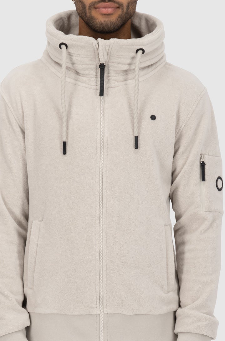 Alife And Kickin EliasAK F Fleece Zip Sweatshirt Zip Sweatshirt beige XL Figure 5