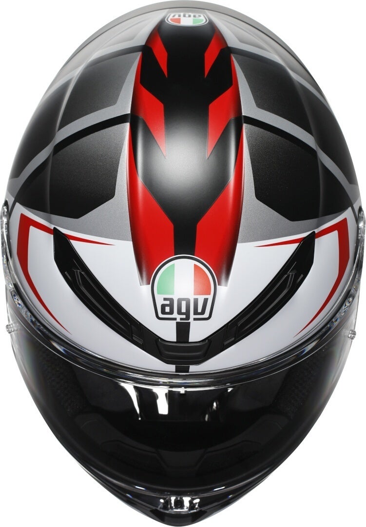 AGV K6 S Karve Helmet black matt/red/white M (57/58) Figure 2