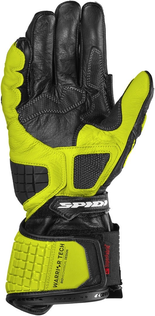 Spidi Carbo Track Evo Motorcykel handsker sort/neon S Figur 3