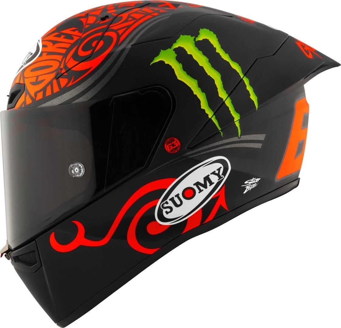 Suomy S1-XR GP Bagnaia Monster Replica 2024 Casco S (55/56) Figura 4