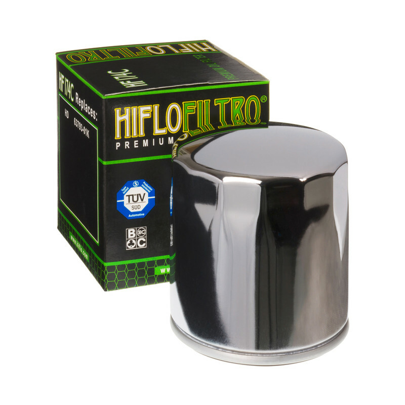 Hiflofiltro Chrome oljefilter - HF174C Figur 1