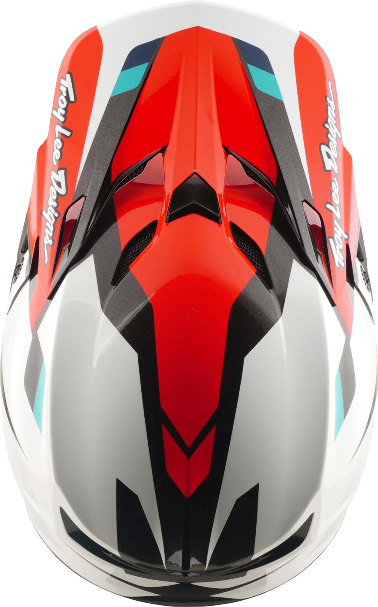 Troy Lee Designs SE5 Polycarbonate MIPS Roamer Motocrosshjelm rød/hvid S (55/56) Figur 8