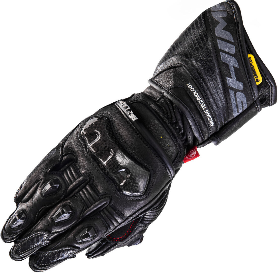 SHIMA RS-2 Mănuși pentru motociclete pentru doamne negru XS Figura 1