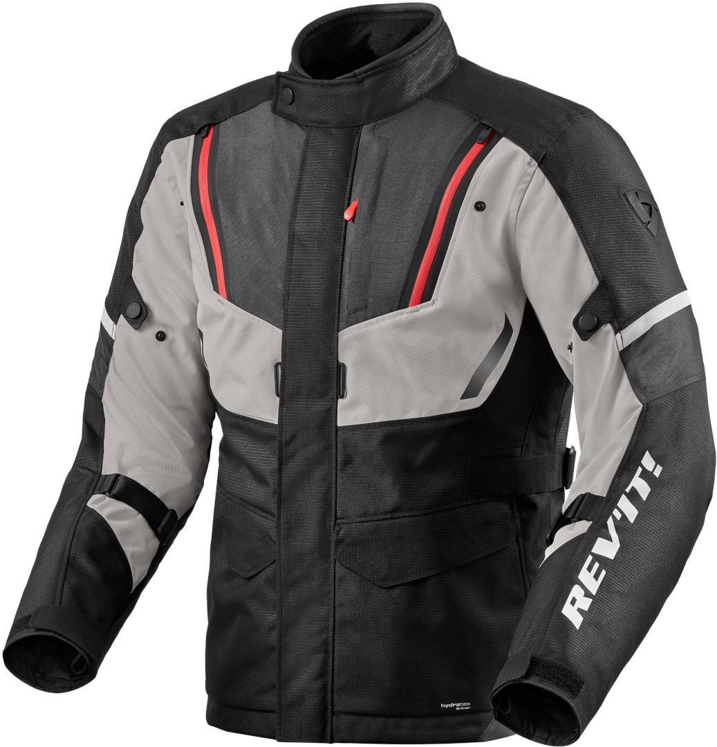 Revit Move H2O Motorrad Textiljacke schwarz/grau M Abbildung 1