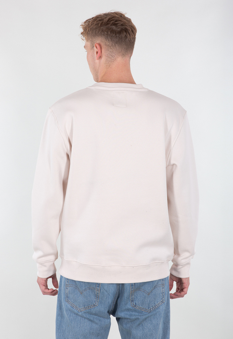 Alpha Industries Basic Суитшърт Крем XL Фигура 2